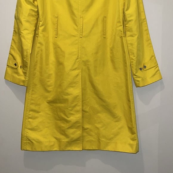 TORY BURCH - SIZE 2 YELLOW BUTTON DOWN SPRING JACKET USED - Picture 11 of 14